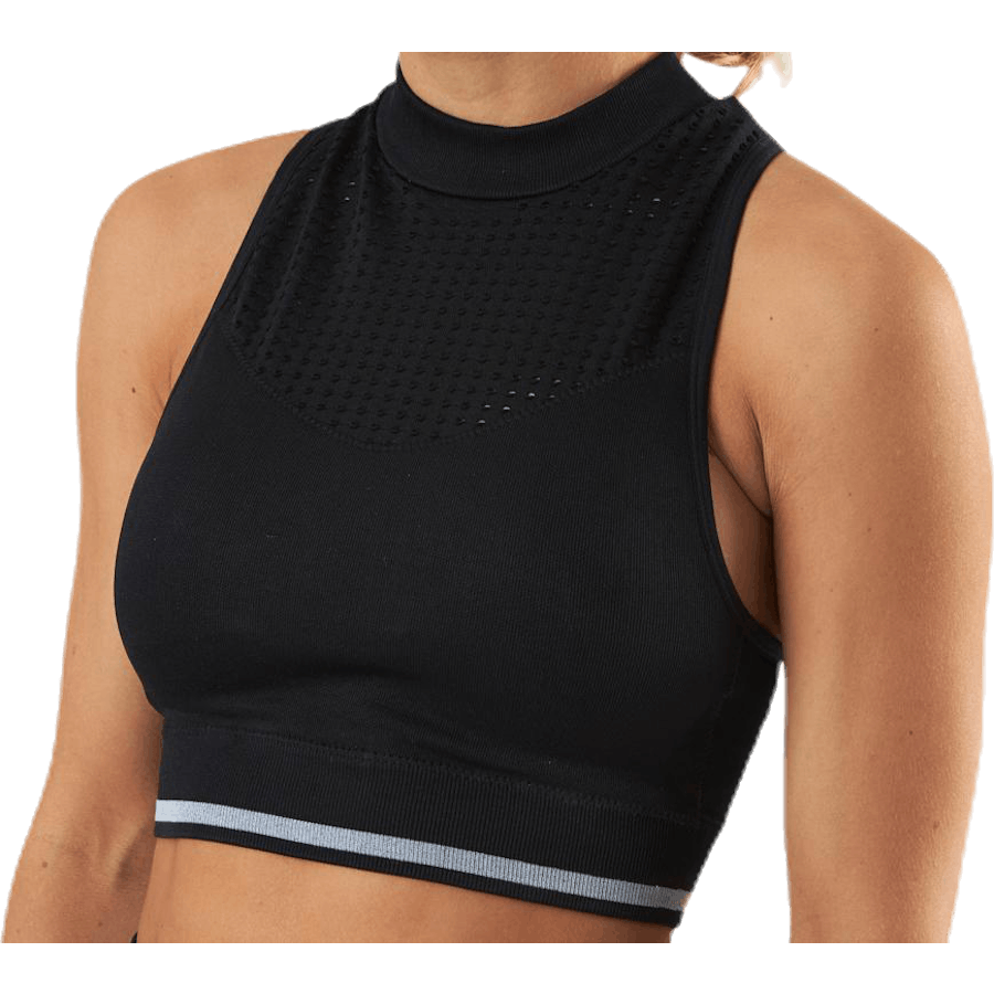 Haut de sport circulaire Aila noir