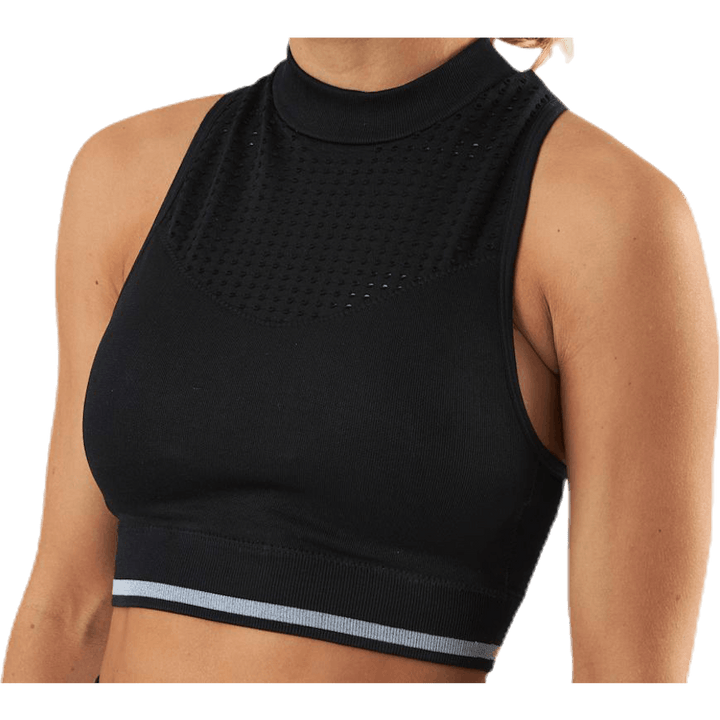 Haut de sport circulaire Aila noir