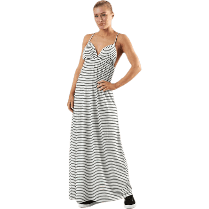 Strap Ankle Dress Weiß