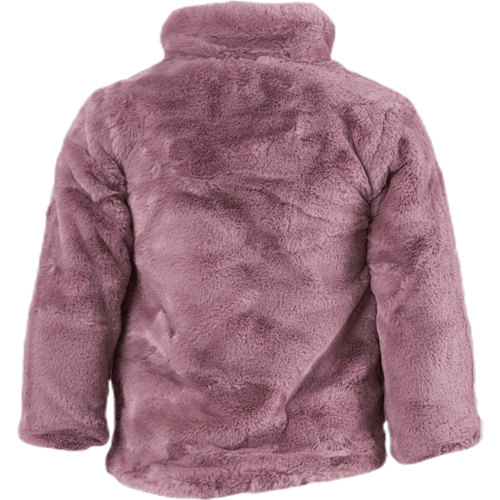 Veste en fausse fourrure Mamy violette