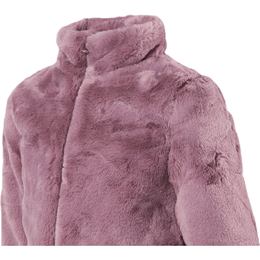 Veste en fausse fourrure Mamy violette
