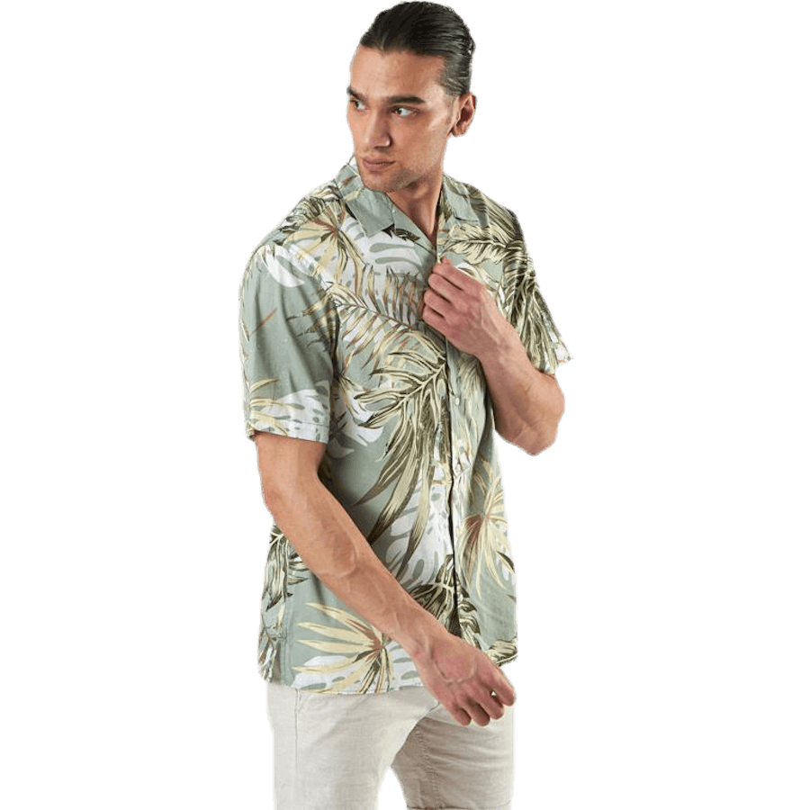 Marty Bio-Hemd Ss Grün