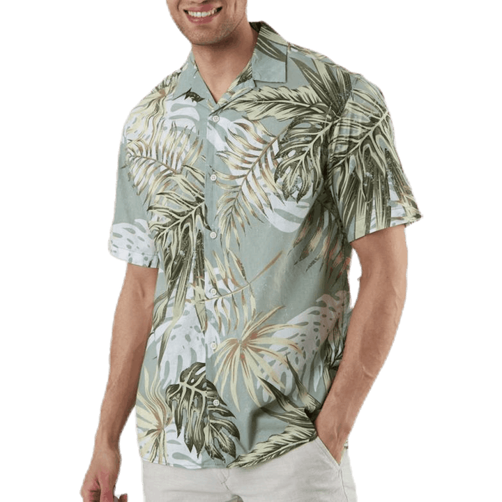 Marty Bio-Hemd Ss Grün