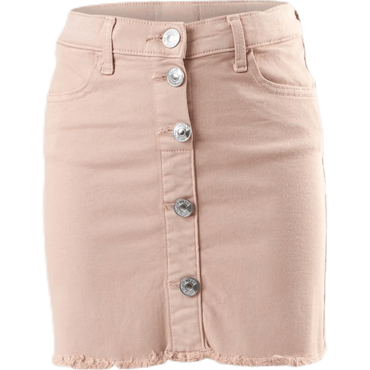 Jupe boutonnée Farrah Color Rose