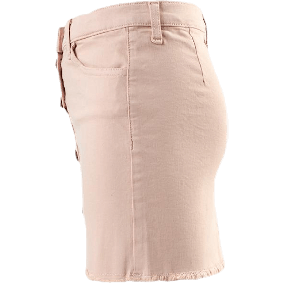 Jupe boutonnée Farrah Color Rose