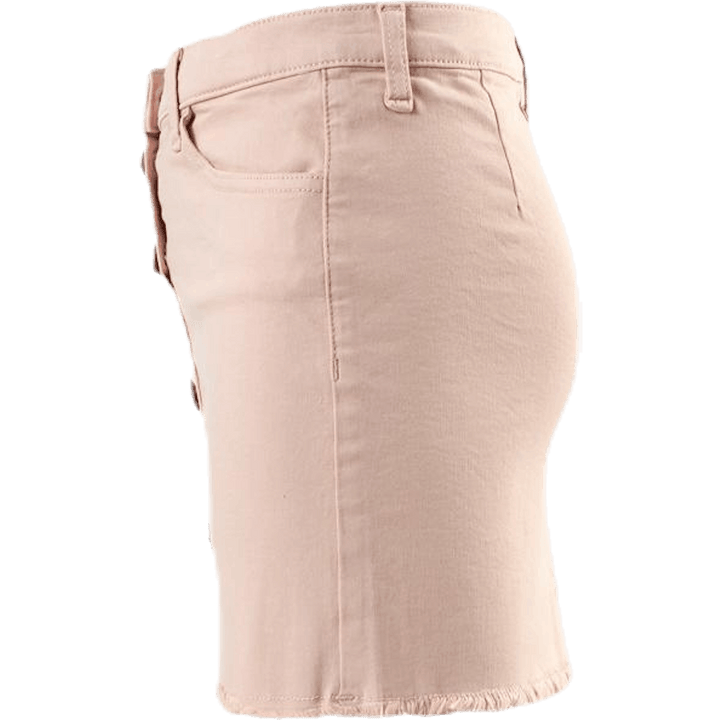Jupe boutonnée Farrah Color Rose