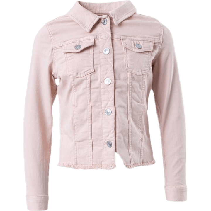 Mille farvet Dnm-jakke pink