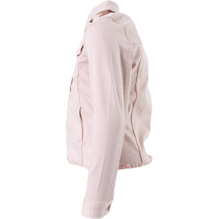 Mille farvet Dnm-jakke pink