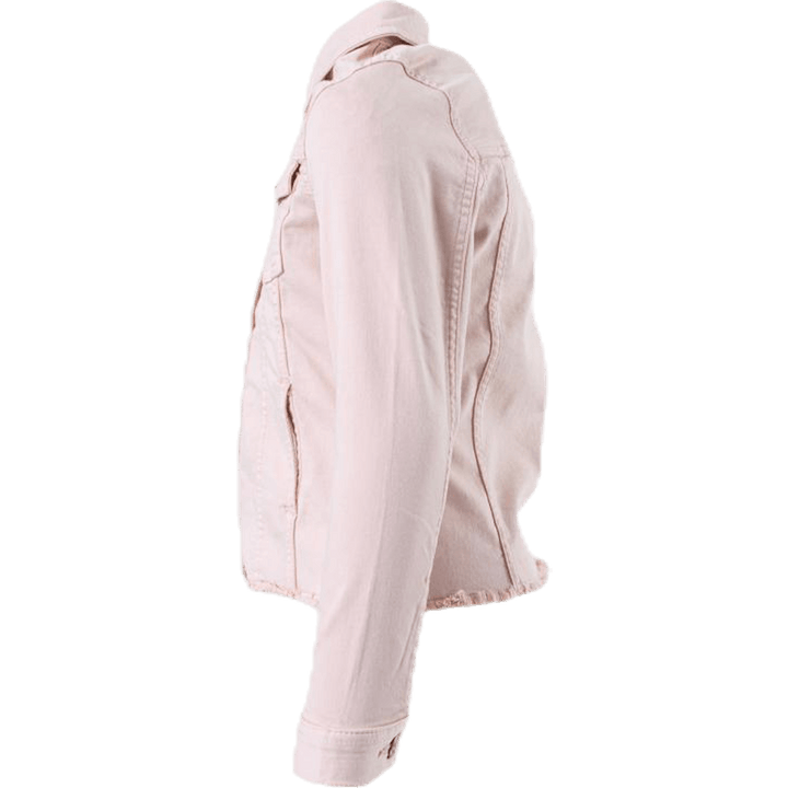 Mille farvet Dnm-jakke pink