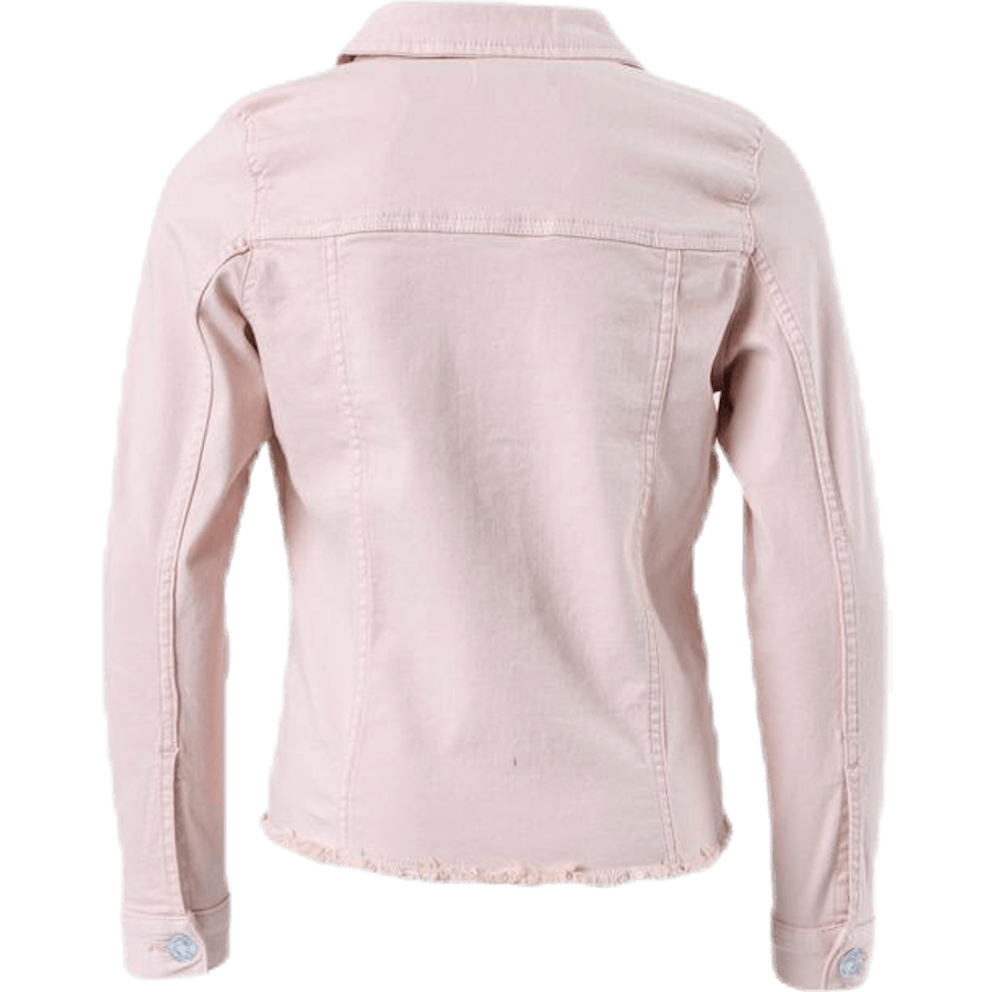 Mille farvet Dnm-jakke pink