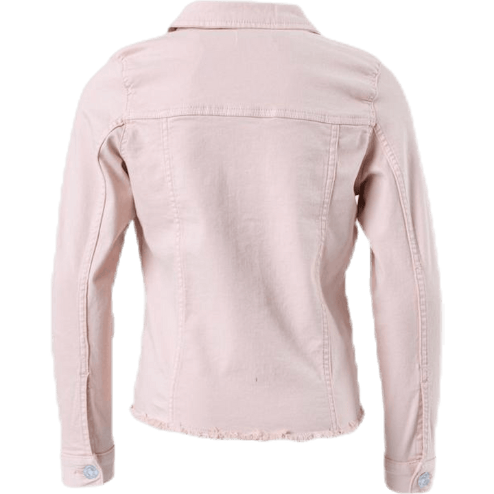 Mille farvet Dnm-jakke pink