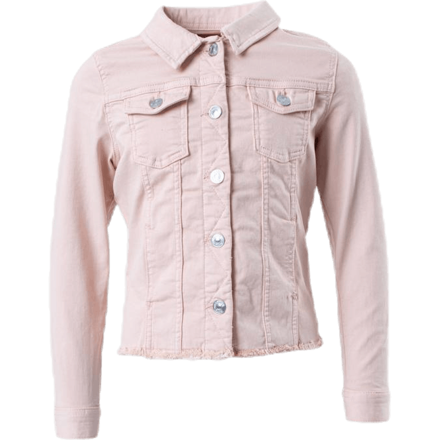Mille farvet Dnm-jakke pink
