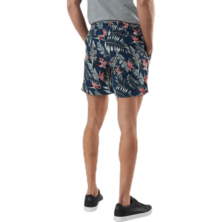 Free Jogger Shorts Print Blauw
