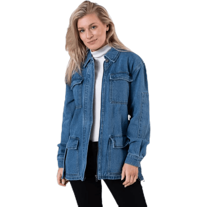 Veste Mynthe Worker Dnm Bleu
