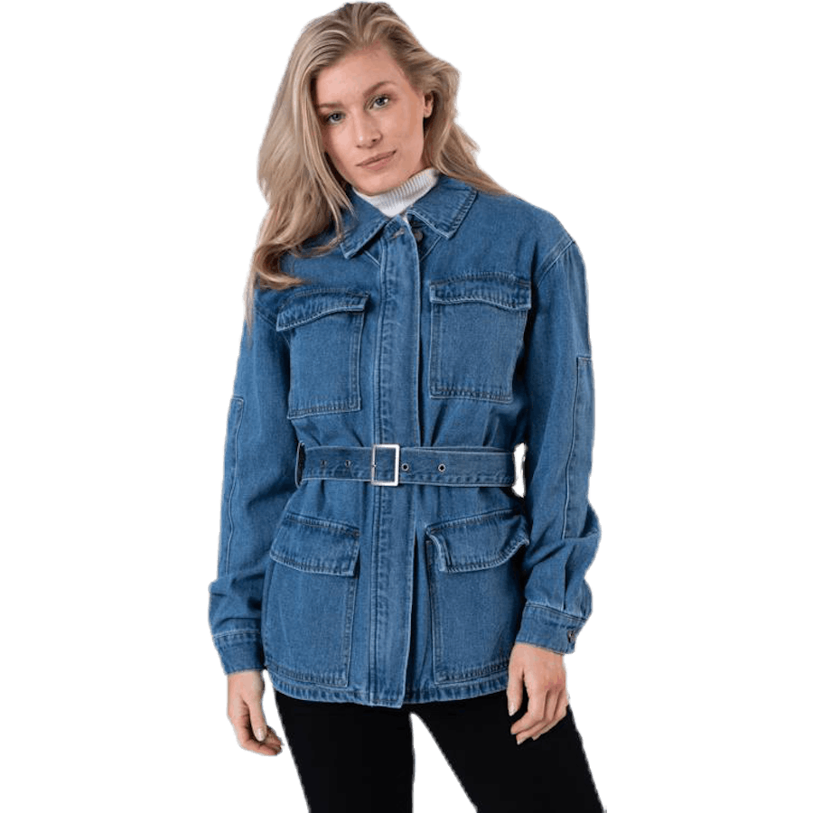 Veste Mynthe Worker Dnm Bleu