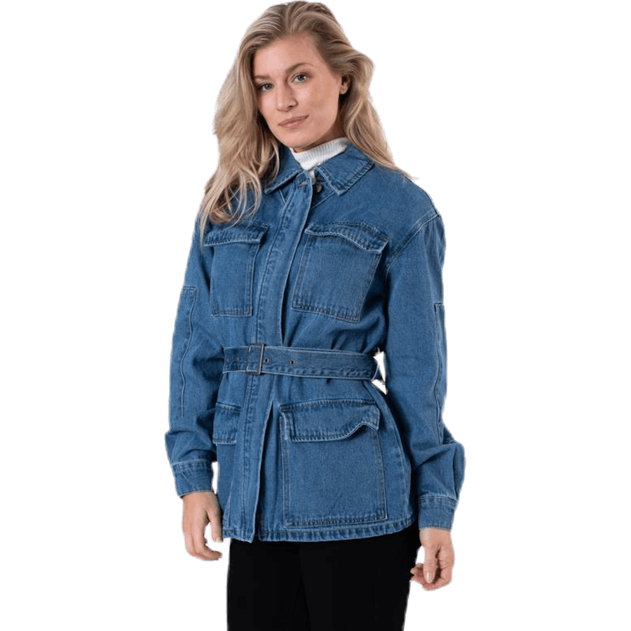 Veste Mynthe Worker Dnm Bleu