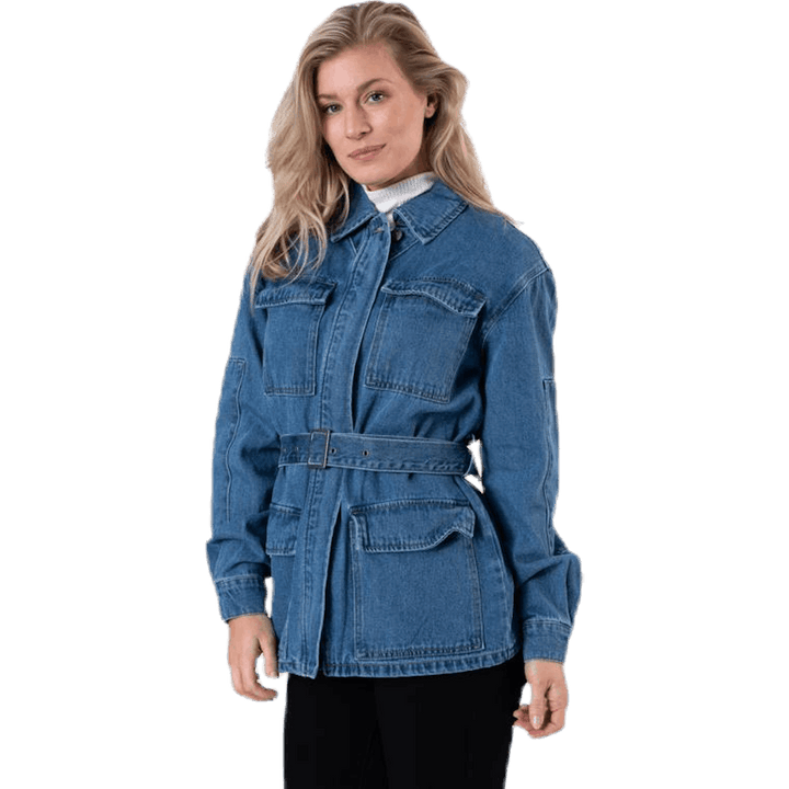 Veste Mynthe Worker Dnm Bleu