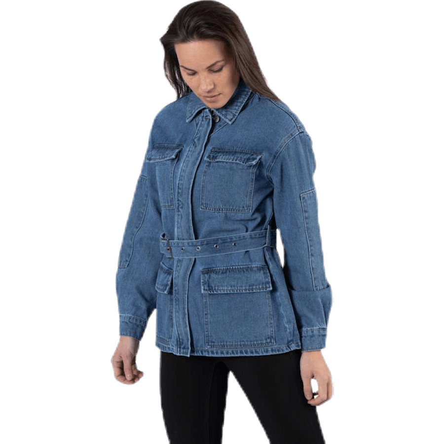 Veste Mynthe Worker Dnm Bleu