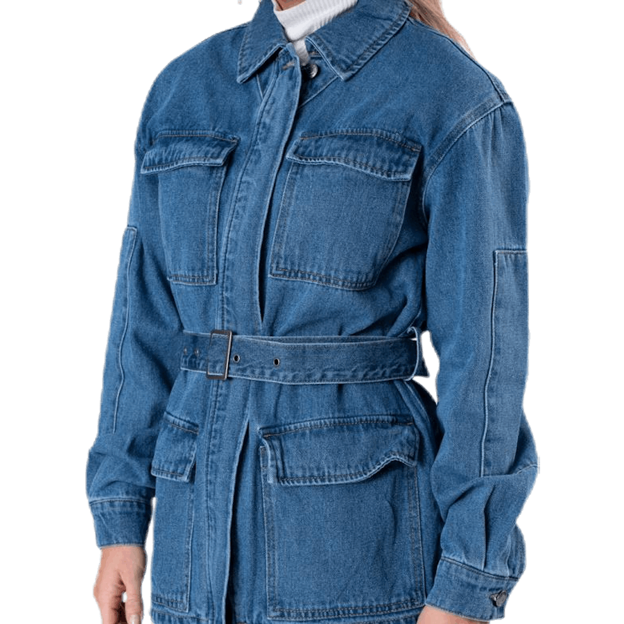 Veste Mynthe Worker Dnm Bleu