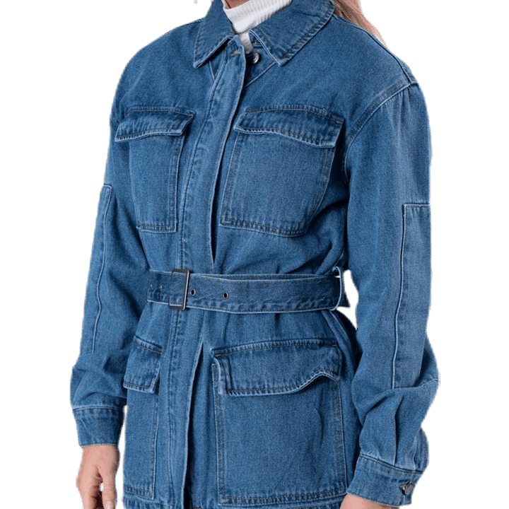 Veste Mynthe Worker Dnm Bleu