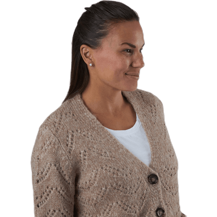 Cardigan en tricot Bibi Ls beige