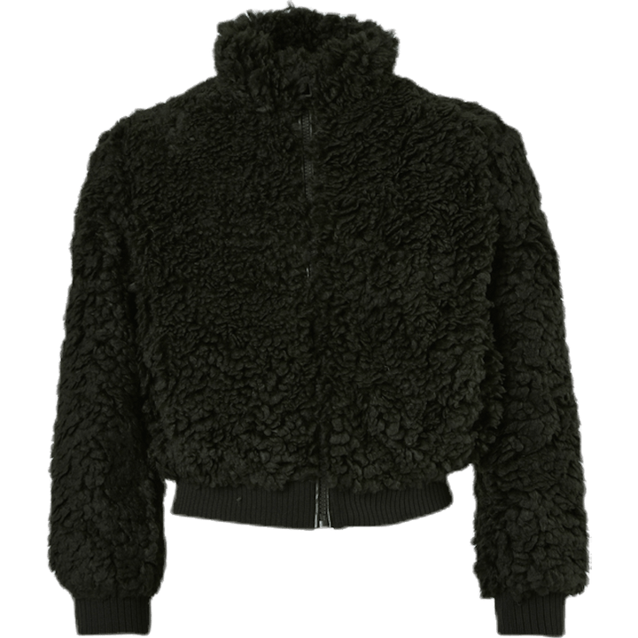 Ellie Sherpa Bomber Green