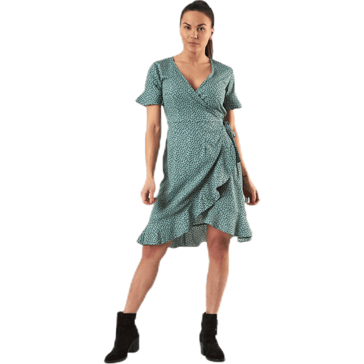 Olivia S/S kietaisumekko Wvn vihreä