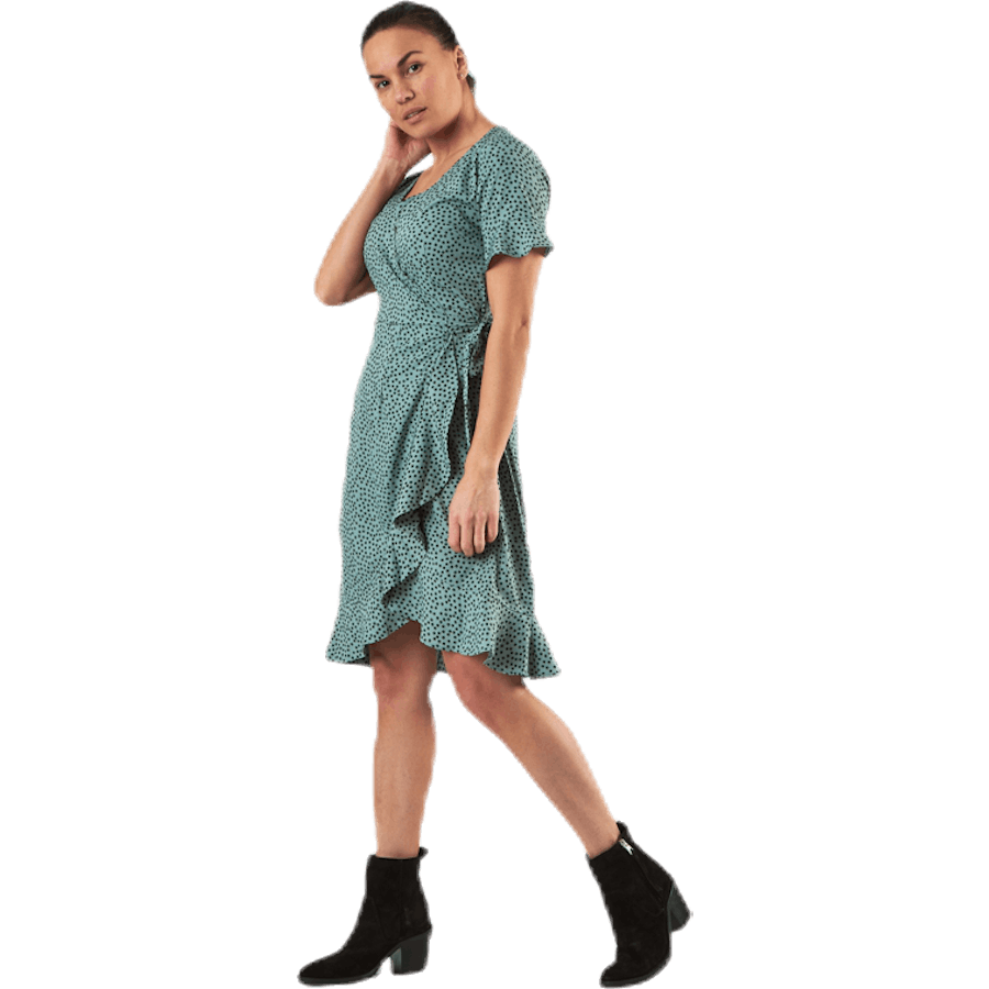 Olivia S/S kietaisumekko Wvn vihreä