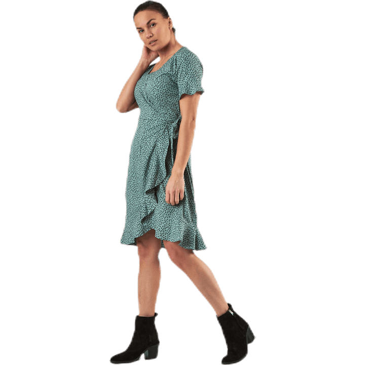 Olivia S/S kietaisumekko Wvn vihreä