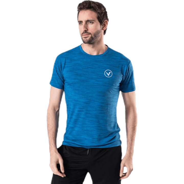 Tričko Joker Melange S/S Blue