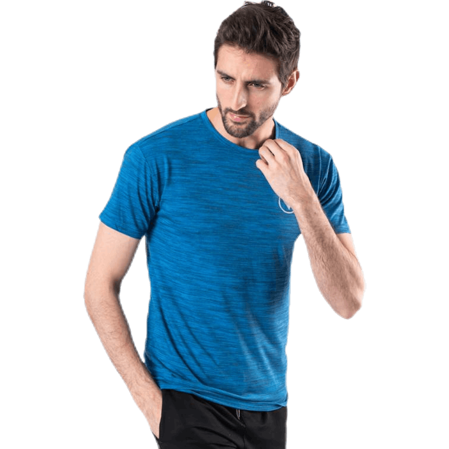 Tričko Joker Melange S/S Blue