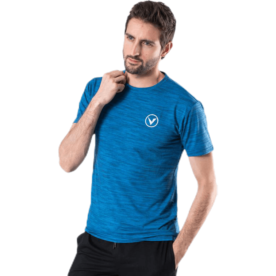 Tričko Joker Melange S/S Blue