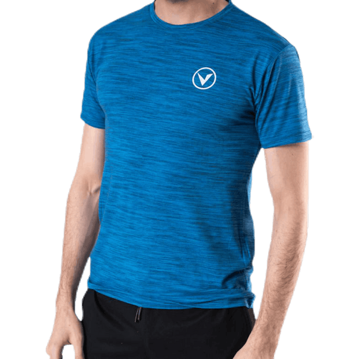 Tričko Joker Melange S/S Blue