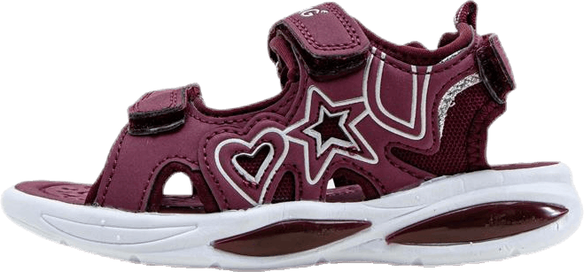 Miki Kids Lite Sandal w Lights Roxo
