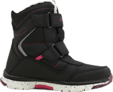 Bottes d'hiver Ginden pour enfants, noires
