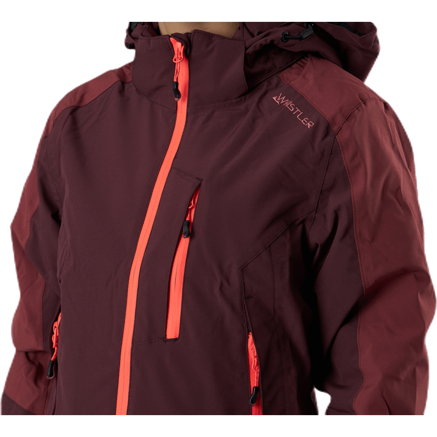 Casaco de esqui Tyran 4 vias W-PRO 15000 Roxo