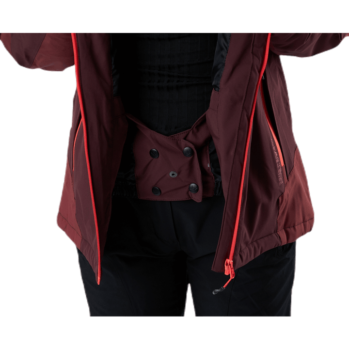 Casaco de esqui Tyran 4 vias W-PRO 15000 Roxo