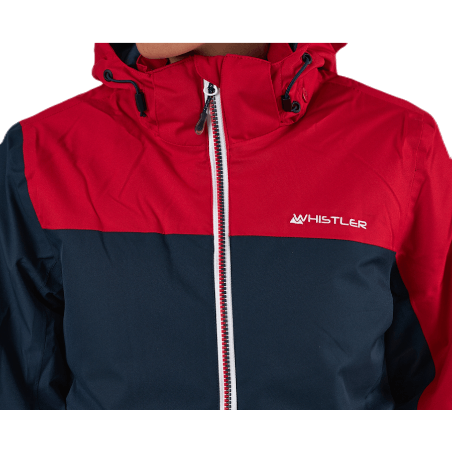 Chaqueta esquí Kamille W-PRO 10000 Azul/Blanco/Rojo