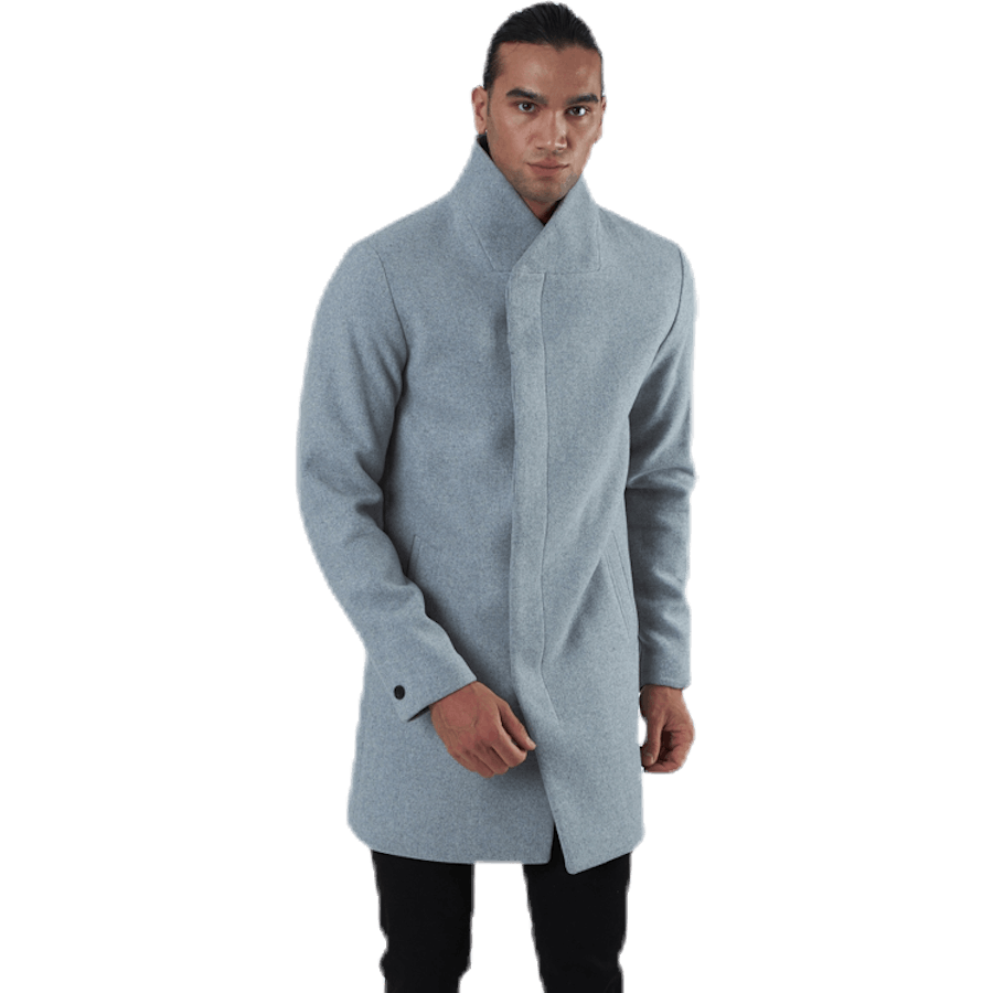 Collum Wool Coat Grey