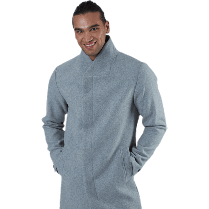 Collum Wool Coat Grey