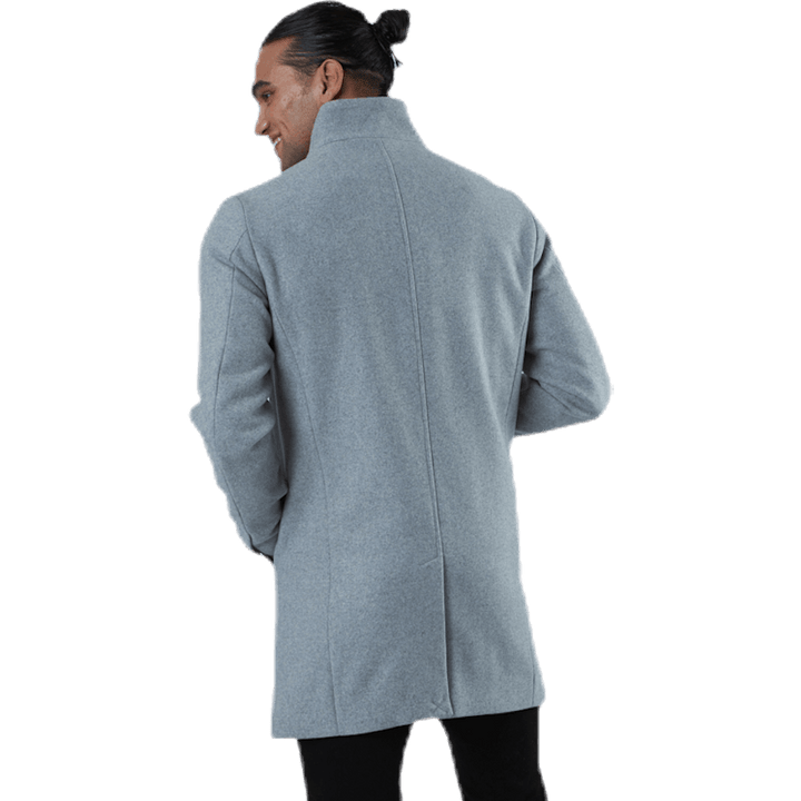 Collum Wool Coat Grey