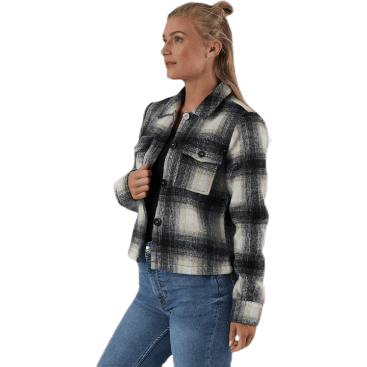 Lou Kratka karirasta jakna Cc Otw Grey