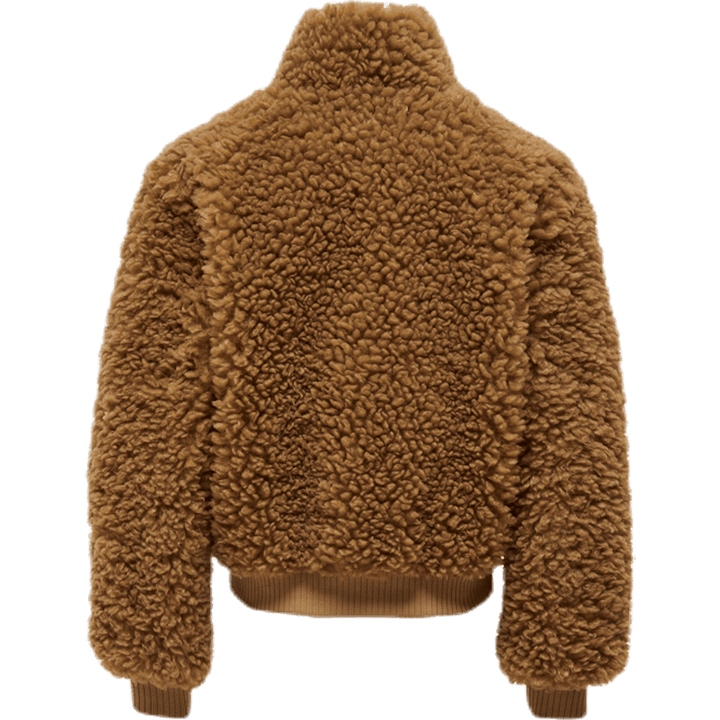 Ellie Sherpa Bomber Brown