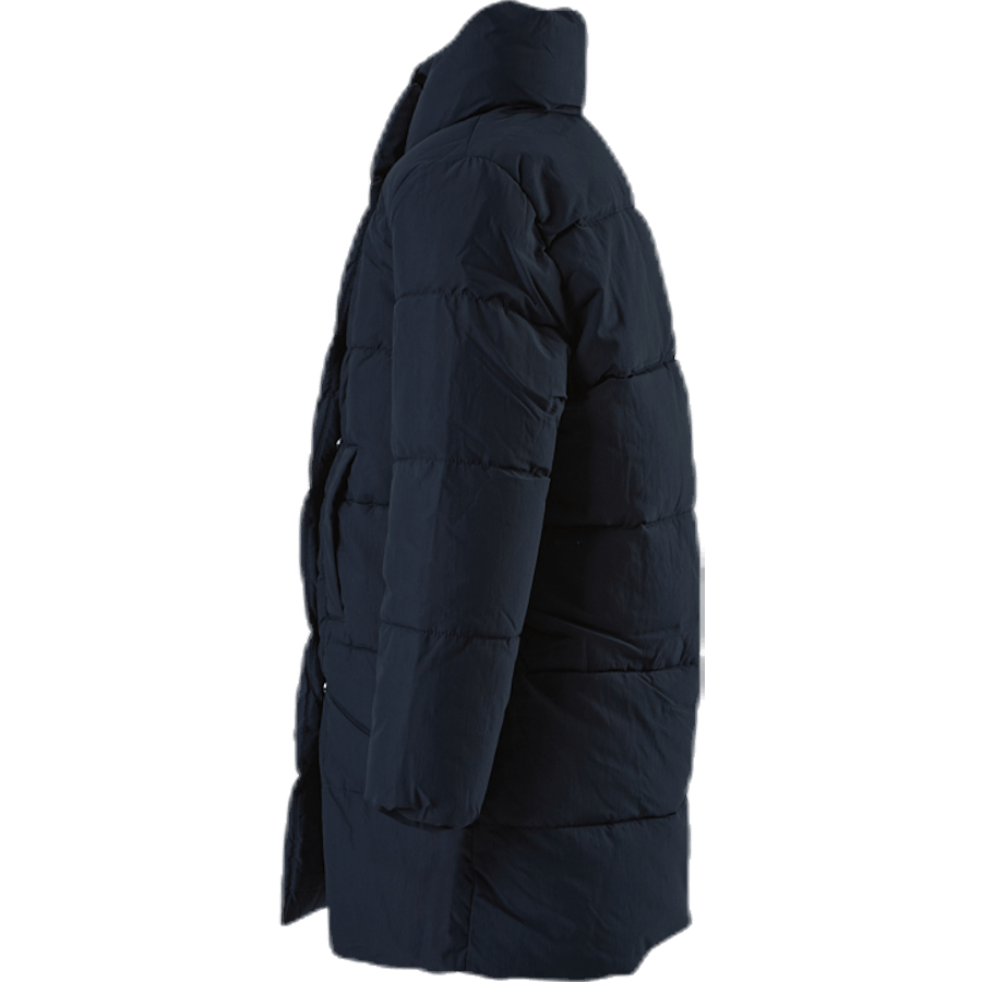 Manteau long matelassé Dolly bleu