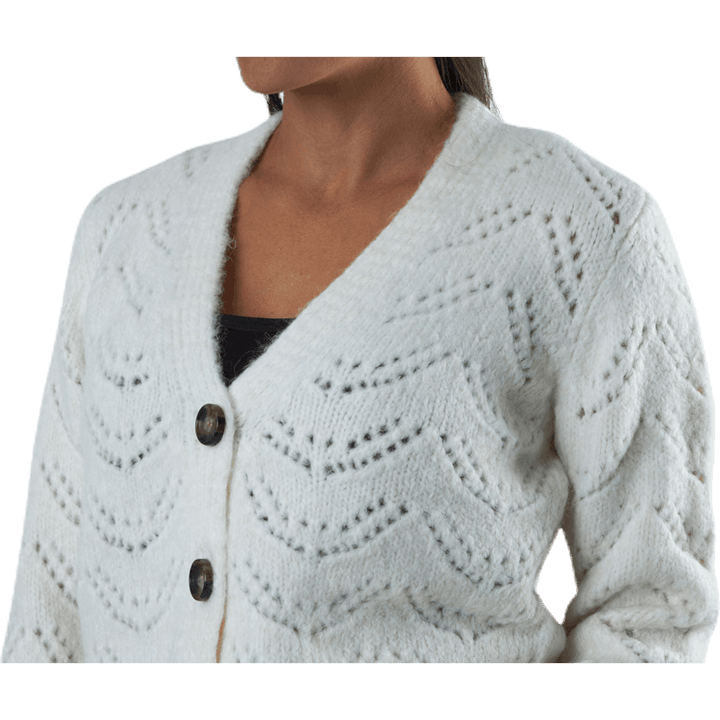 Cardigan en tricot Bibi Ls blanc