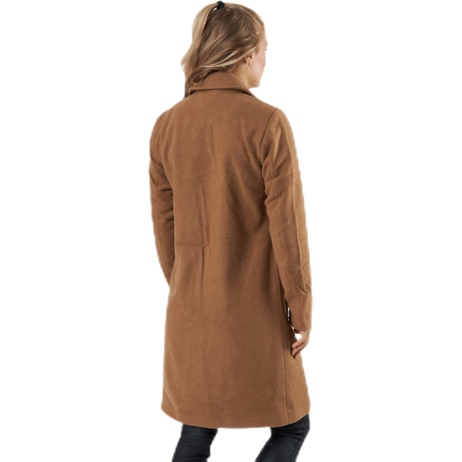 Olivia-Astrid Wollmantel Otw Braun