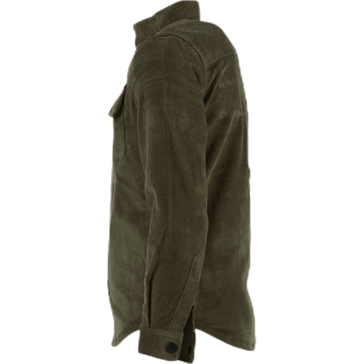 Alfred Camicia in velluto a coste Akm Jr Verde