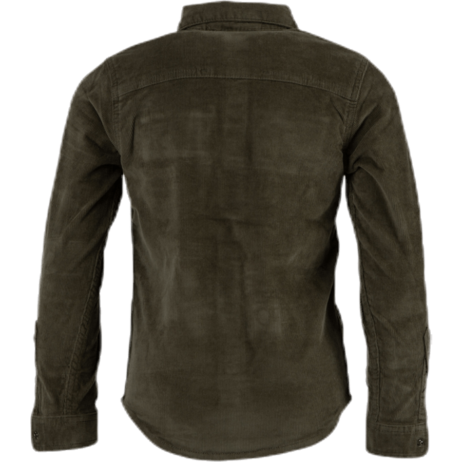 Alfred Camicia in velluto a coste Akm Jr Verde