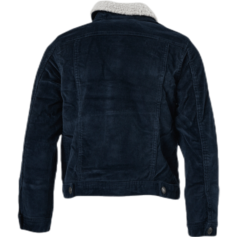 Alvin Sherpa Velours Côtelé Akm555 Junior Bleu