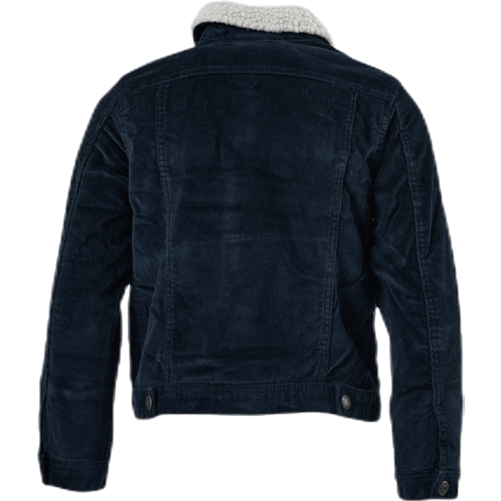 Alvin Sherpa Velours Côtelé Akm555 Junior Bleu